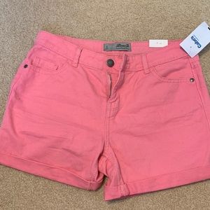 Denim co size 2 pink jean shorts